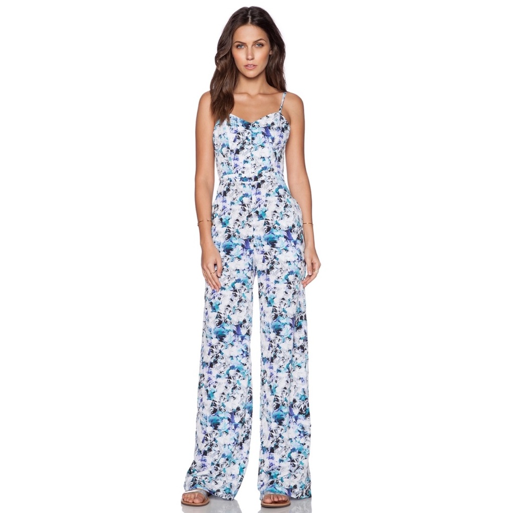Sam Edelman Floral Jumpsuit - Size 0